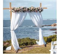 Arche Mariage Bois Champetre Arche Kit Mariage Decoration pour Cérémonie Laïque 3M