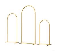 Arche Mariage en Métal Décoration - Lot de 3 Arche de Anniversaires pour la Fête