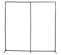 Arche métallique carrée - Arche de mariage et de jardin - 2,3 x 2,3 mètres - Fer - Fond pour photobooth - Structure décorative