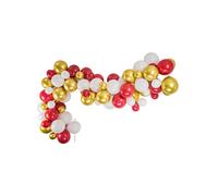 Arche Tradi Chic 80 Ballons rouge, blanc et or