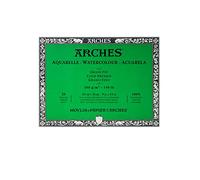 Arches Bloc aquarelle grain fin 23 x 31 cm 300 g 20 pages Naturel Blanc