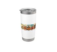 Arches des parcs nationaux de l'Utah Bryce Canyon Zion Capitol Reef Gobelet isotherme en acier inoxydable double paroi