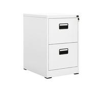 VidaXL Classeur - Blanc