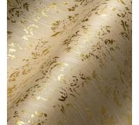 Architects Paper 30662-3 30662-3 Papier peint en soie métallique avec ornements Motif baroque Crème métallisé - 10,05m x 0,53m -