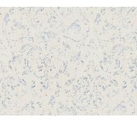 Architects Paper papier peint baroque Metallic Silk papier peint avec ornements papier peint textile gris argent 10,05 m x 0,53 m