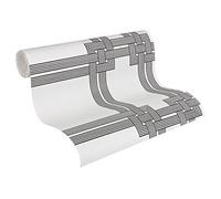 Architects Paper Papier peint intissé recouvrable Pigment Multi Colour noir blanc 10,05 m x 0,53 m 951841