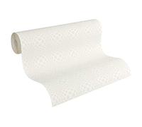 Architects Paper Papier peint intissé recouvrable Pigment Quarzit blanc 10,05 m x 0,53 m 951711
