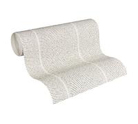 Architects Paper Papier peint intissé recouvrable Pigment Quarzit blanc 10,05 m x 0,53 m 952941