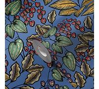 Architects Paper Papier Peints Fleuris Floral Impression intissé - 10,05m x 0,53m - Bleu Jaune Rouge Fabriqué en Allemagne 377541 37754-1