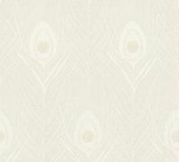 Architects Paper Tapete mit Federn Absolutely Chic Vliestapete beige gold grau 10,05 m x 0,53 m