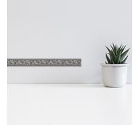 Architects Papier, Métallique, gris foncé, gris., 5,00 m x 0,08 m