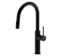 Architek mitigeur évier douchette extractible noir Essebagno