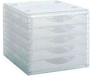 Archivo 2000 4005 CS TL, 5 tiroirs, Transparent, Polystyrène, 23,4 cm, 3,8 cm, 270 mm