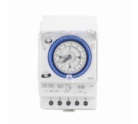 Archuu Minuterie mécanique, Horloge de minuterie sur Rail, Rail DIN, Petite Taille, Convient aux Chauffe-Eau