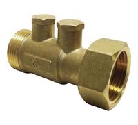 Arco - Clapet anti-pollution - Clapet anti pollution ACS - Mâle 3/4" (20/27) Femelle écrou libre 3/4" (20/27) - Lg 78 mm - Arco