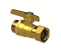 Arco - Robinet compteur eau - Robinet ACS avant compteur - Mâle 3/4" (20/27) Écrou libre 3/4" (20/27) - Lg 68 - Arco