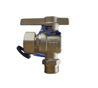 Arco - Robinet compteur eau - Robinet de compteur ACS équerre - PN 25 DN15 - Mâle1/2" (15/21) Écrou libre 3/4" (20/27) -