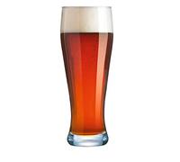 Arcoroc ARC 37111 Lot de 6 verres à bière en verre transparent 690 ml avec trait de remplissage à 0,5 l