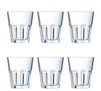 Arcoroc ARC L7844 Granity Lot de 6 verres à whisky Transparent 350 ml