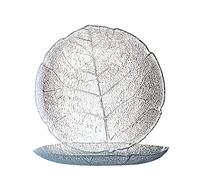 Arcoroc Aspen Assiettes plates et transparentes 19cm, 6 pièces.