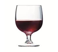 Arcoroc - Collection Amélia - 6 Verres à pied 25 n verre trempé - Résistants et empilables - Usage professionnel - Fabriqués en France