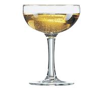 Arcoroc, douze coupes de champagne Elegance de 160 ml, sans repère marqué