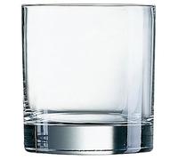 Arcoroc Islande Boîte de 12 verres bas en verre 20 cl Sodo Non adapté au micro-ondes Convient au réfrigérateur écologique