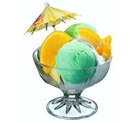 ARCOROC Lot de 6 Coupes à Glace Glace Seychelle, 200 ML, Transparent