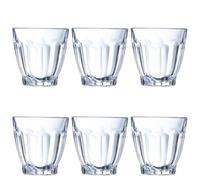 Arcoroc Lot de 6 verres en verre résistant forme basse 9 RCADE ARC