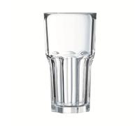 Arcoroc Verre à Eau Granity 46 cl Lot de 6 | Verre trempé résistant aux chocs, gobelet pour jus, soda et whisky, compatible lave-vaisselle, fabriqué en France