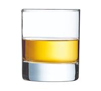 Arcoroc Verre à Eau Islande 20 cl Lot de 6 | Verre transparent résistant, gobelet pour jus, soda et whisky, compatible lave-vaisselle, fabriqué en France