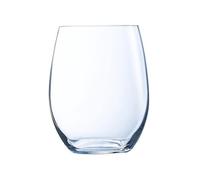 Arcoroc Vina Lot de 6 verres en verre résistants, lavables au lave-vaisselle et au micro-ondes, empilables, transparents 36 cl