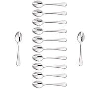 Arcos 555100-DUN14 Série Madrid Lot de 12 cuillères de table monobloc en acier inoxydable 18/10 et 130 mm Argenté