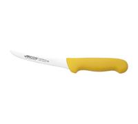Arcos Couteau à désosser Séries 2900 A291300 – Lame acier inoxydable Nitrum 140 mm – Manche jaune