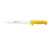 Arcos Séries 2900 - Couteau à Graver - Lame Acier Inoxydable Nitrum 250 mm - Manche Polypropylène Couleur Jaune