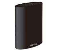 Bloc couteaux ovale Polypropylène Fibre Noire ARCOS Noir