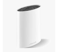 Bloc couteaux ovale Polypropylène Fibre Noire ARCOS Blanc
