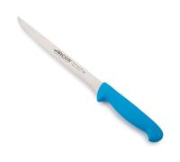 Arcos Couteau à Fileter 2900 - Lame en Acier Inoxydable Nitrum 8" - Manche en Polypropylène Bleu - Argenté - Système d'Identification par Couleur - Design Résistant et Ergonomique (7'')