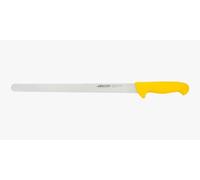 Arcos Couteau à Gâteau Flexible Dentelé 35 cm - Acier Inoxydable NITRUM - Manche Polypropylène Jaune - Durabilité et Précision - Série 2900
