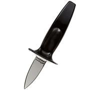 ARCOS Couteau à Huîtres en Acier Inoxydable 60mm - Manche Ergonomique Polypropylène Noir - Précision et Sécurité pour Cuisine Professionnelle - Design Élégant et Léger