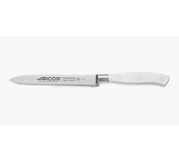 Arcos Couteau universel tomate Riviera Blanc lame crantée 13 cm
