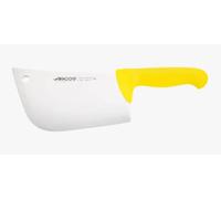 Arcos Couteau à Viande en Acier Inoxydable Nitrum 190 mm - Couteau de Boucher Professionnel avec Poignée Ergonomique en Polypropylène - Jaune, Série 2900