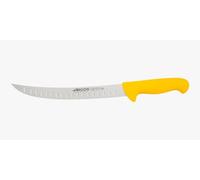 Arcos Couteau boucher incurvé couleur jaune série 2900