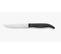 Arcos Couteau Chuletero Lame Dentelée Acier Inoxydable 11 cm - Pour Viandes - Manche Nylon Noir - Série Couteaux de Table