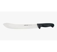 Arcos Couteau de boucher 300 mm Série 2900 Acier inoxydable Nitrum Manche polyoxyméthylène Noir