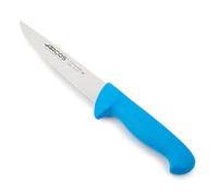 Couteau De Boucherie Arcos Couleur - Prof 294623 Acier Inoxydable Nitrum Et Mango Lame Ergonomique En Polypropylène Bleu Et Lame De 16 Cm, Vitrine. Bleu