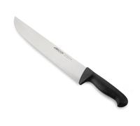 Arcos Couteau de Boucher Professionnel - Lame Acier Inoxydable 30 cm - Pour Découpe Viande - Manche Ergonomique Polypropylène Noir - Série 2900