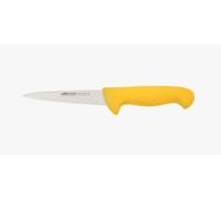 Arcos Couteau de Boucher Professionnel - Lame Acier Inoxydable NITRUM 15 cm - Coupe Précise et Durable - Manche Ergonomique Polypropylène - Série 2900