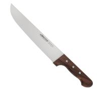 Arcos Couteau de Boucher Professionnel - Lame Acier Inoxydable NITRUM 25 cm - Manche Bois Palissandre - Coupe Précise et Durable - Série Atlantico