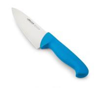 Arcos Couteau de Chef en Acier Inoxydable Nitrum - Manche en Polypropylène, Système d'Identification des Couleurs - Bleu, Série 2900